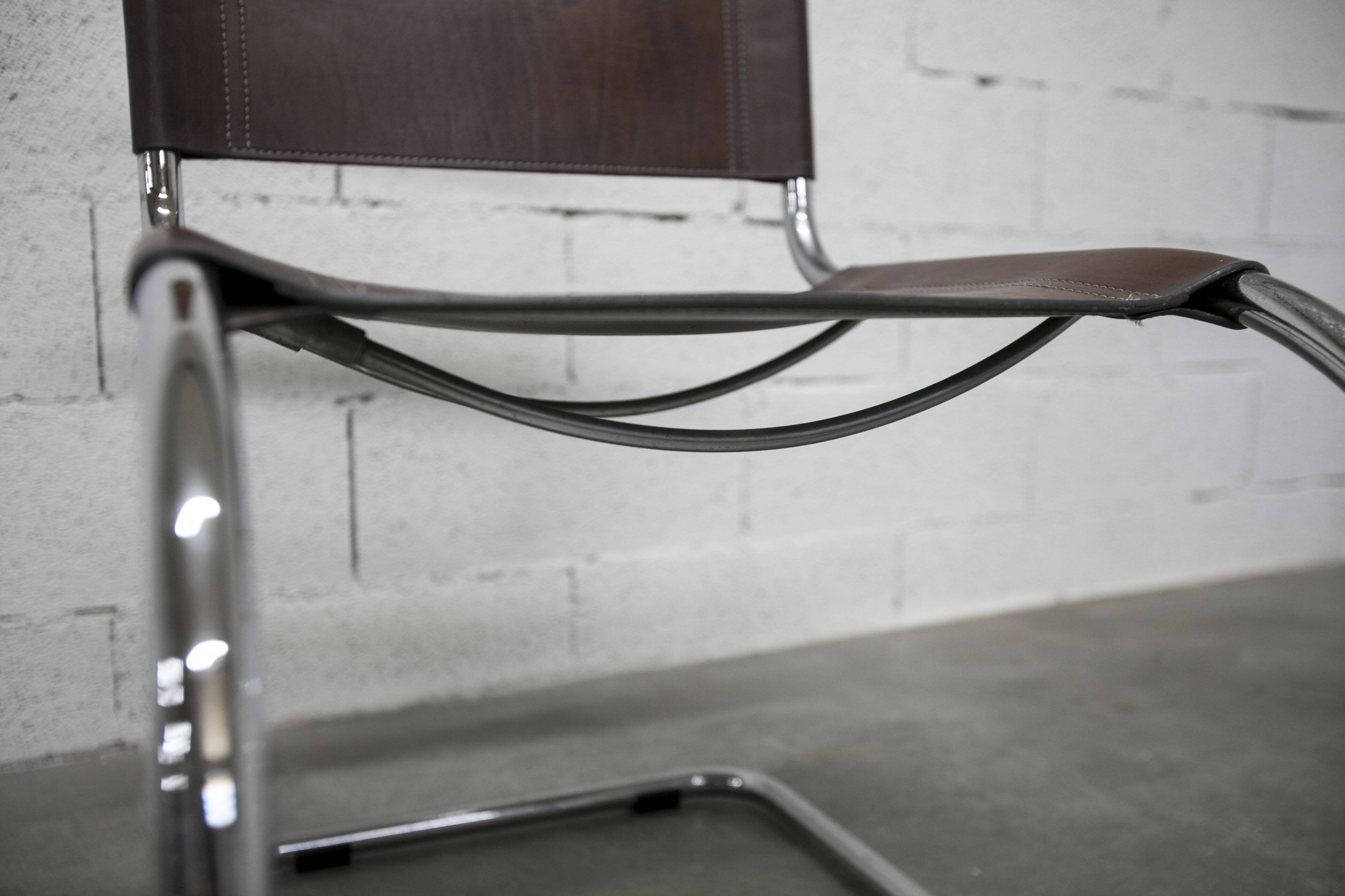 Mies Van Der Rohe MR10 chair 1970 new stamps