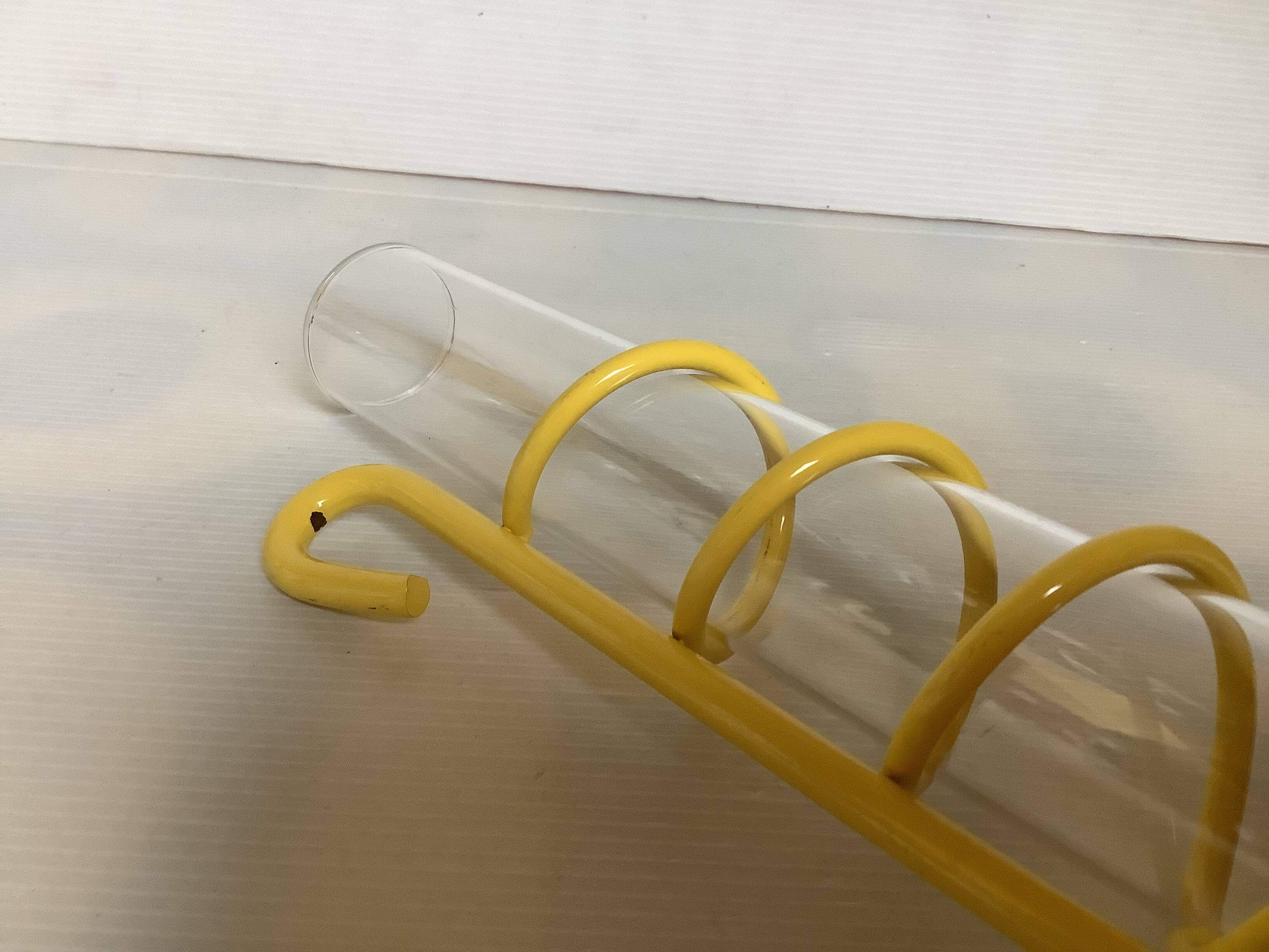 Large yellow spiral candlestick