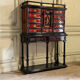Antwerp cabinet, ebony, tortoiseshell, rosewood and bone, 17th century.