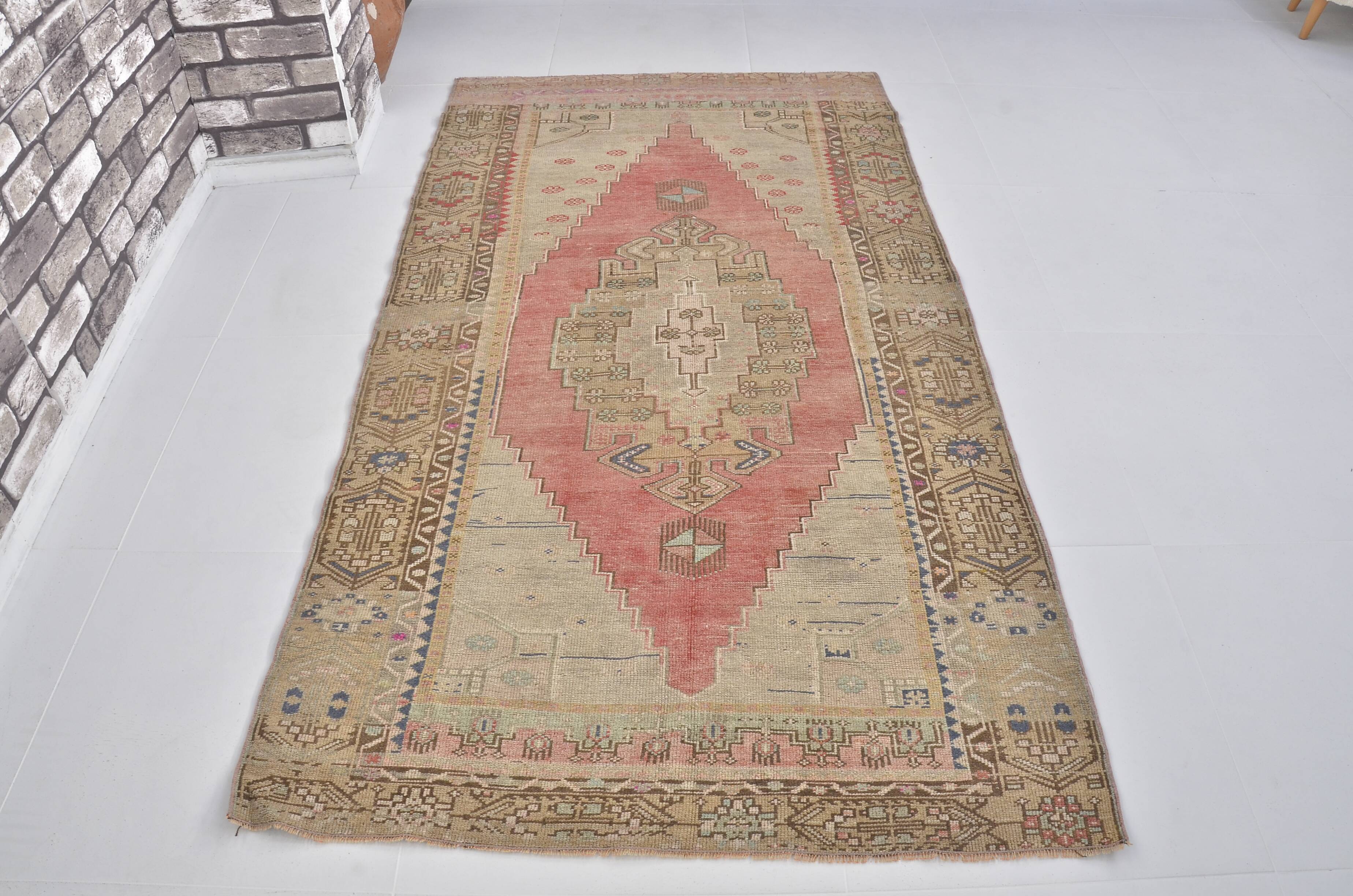 Wool Unique Design Vintage Carpet sku 1343