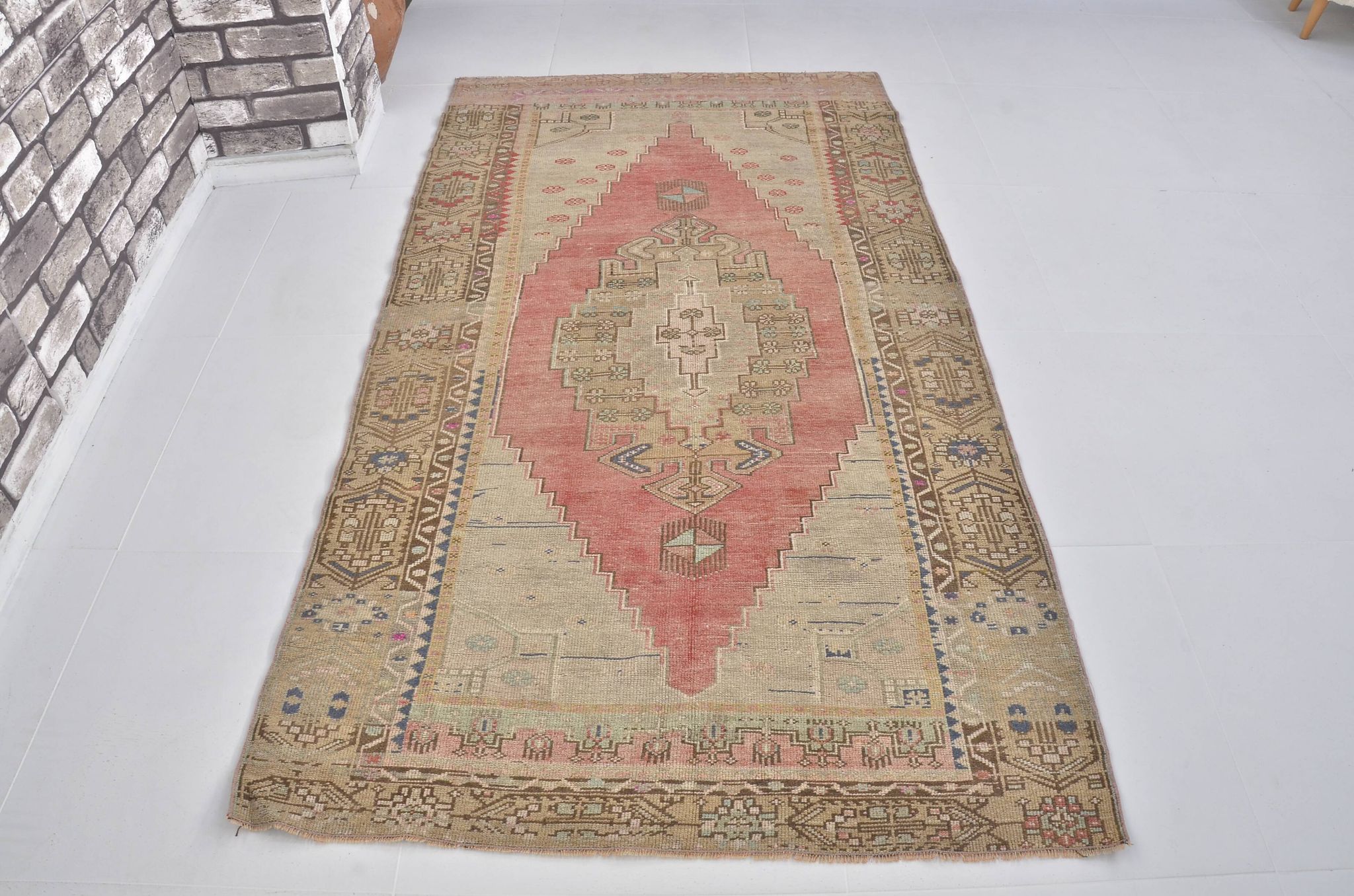 Tapis vintage en laine