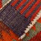 Tapis Kilim géométrique tribal vintage 5x8, 164x233 cm