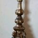 Ancien Chandelier En Bois Sculpté Style Baroque Fine 600 Toscane
