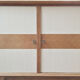 Enfilade vintage hêtre et blanc