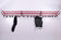 Mega long wall coat rack spage age the length is 3.50 meters, 1970s
