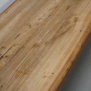 Antique Elm Early 20th Century French Rustic Farmhouse Dining Table