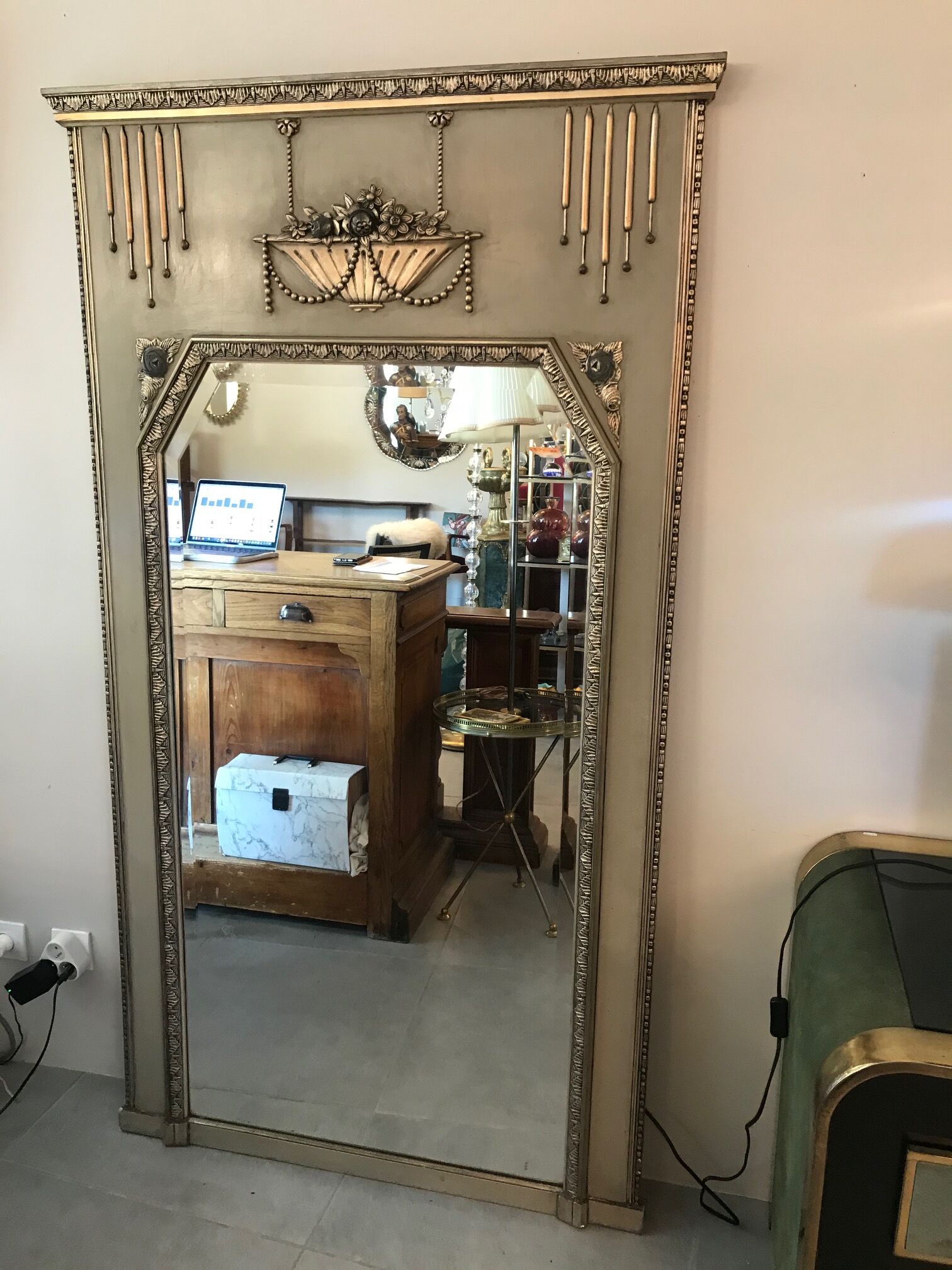 Mirror Art deco 180x100cm
