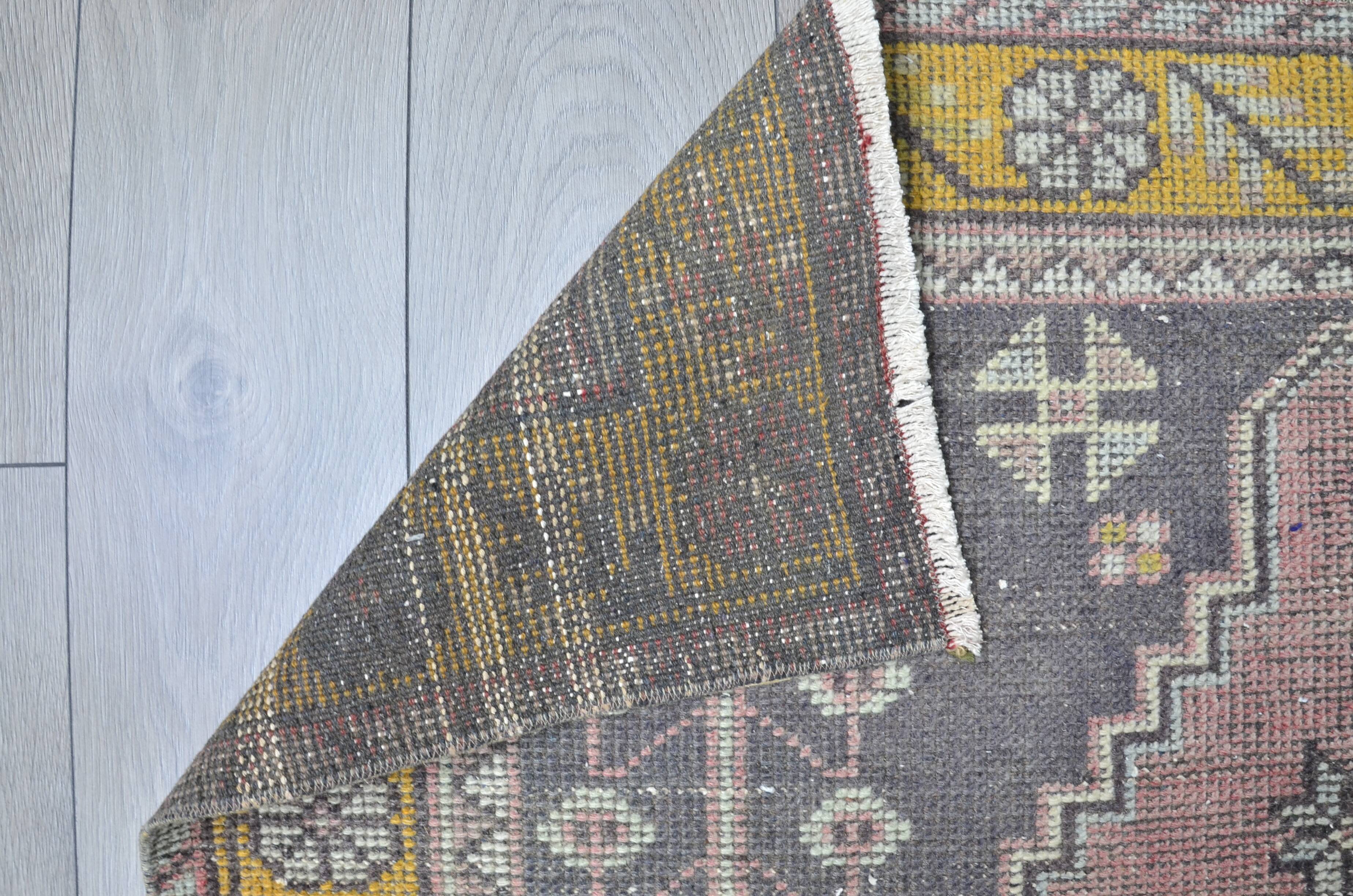 Colourful Oushak Vintage Floor Carpet sku 2508