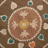 Vintage Suzani from Samarkand tapestry