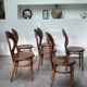 Ensemble table de ferme et 6 chaises Mouettes de Baumann