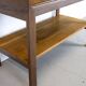 Mid Century Cherry and Teak Linen Cabinet, 1960s