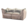 Mario Bellini 2-Seat Le Bambole Sofa for C&B Italia in Leather & Fabric 70s