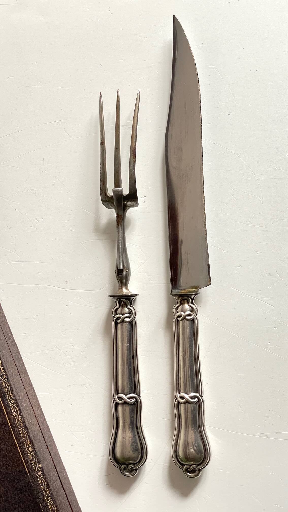 Silver and Silver-Plated Meat Cutlery PARIS
