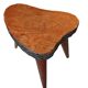 Antique Brutalist tripod stool