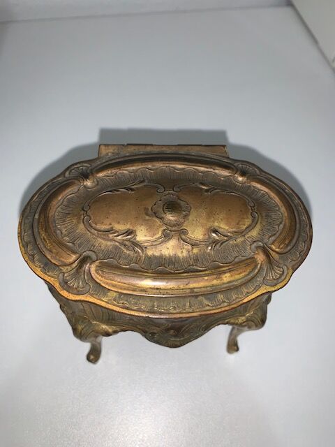Brass jewelry box