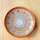 Romanian handicraft ceramic plate
