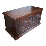 Vintage rustic old chest