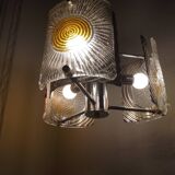 Murano glass pendant chandelier zuccheri mazzega ceiling light wine light fixture