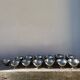 12 vintage stainless steel bowls