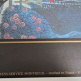 Poster exhibition Paul Poiret and Nicole Groult Paris 1986 Georges Barbier