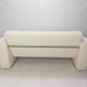 Artifort Model 691 Two-Seat Bench Upholstered in Soft Bouclé fabric, 1980's