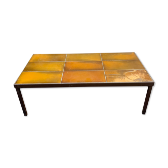 Rectangular table by Roger Capron