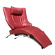 Chaise relax pliable rouge par Stefan Heiliger modèle Solo 699 pour WK Wohnen