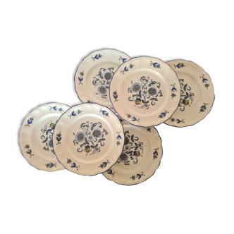 Old X6 flat plates from the French manufacturer K-G Lunéville