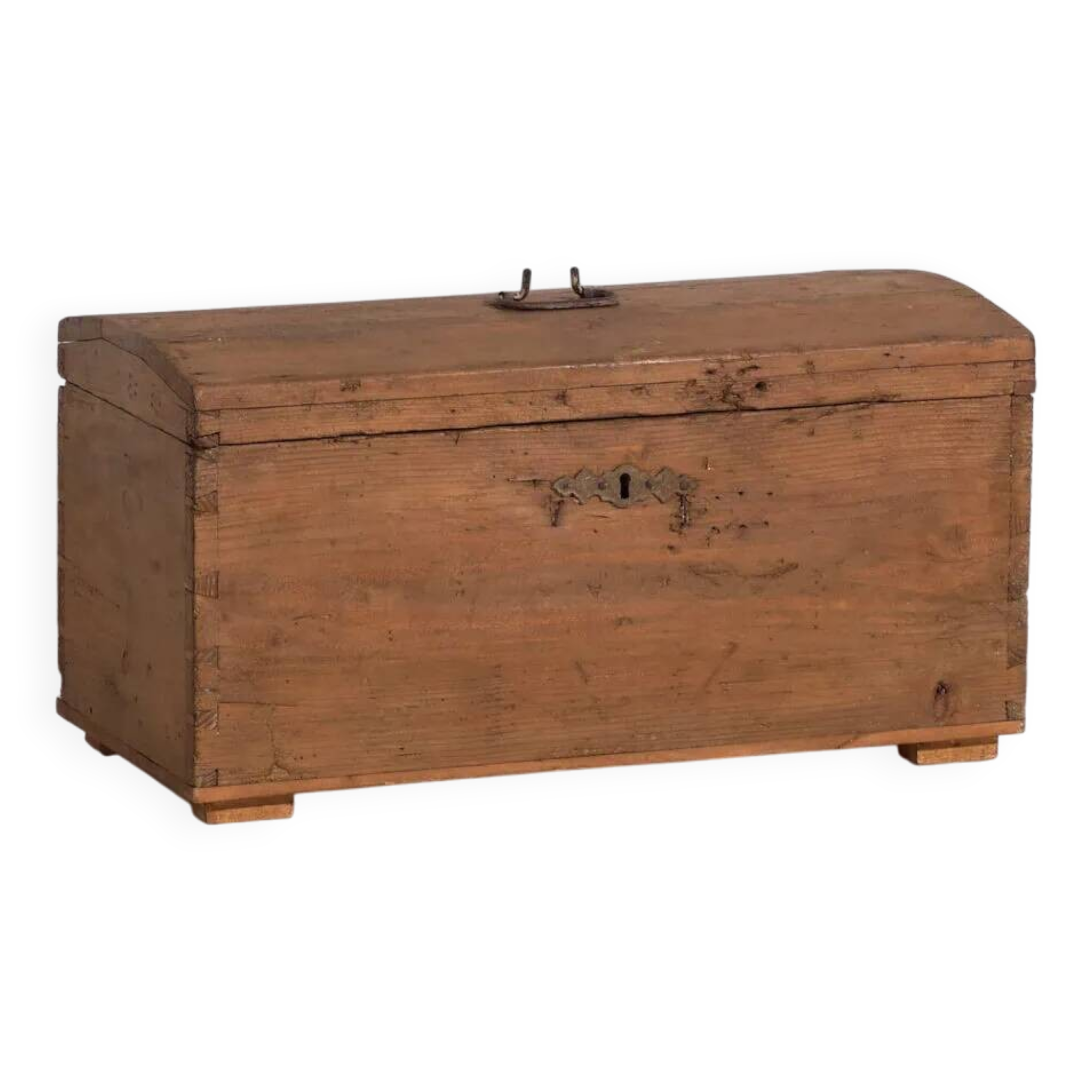 Antique solid wood chest (circa 1900) #81