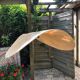 Suspension "CHIPS" en raphia 80cm