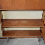 Système mural Wall-Unit Alfred Hendrickx pour Belform en Teck 1960's