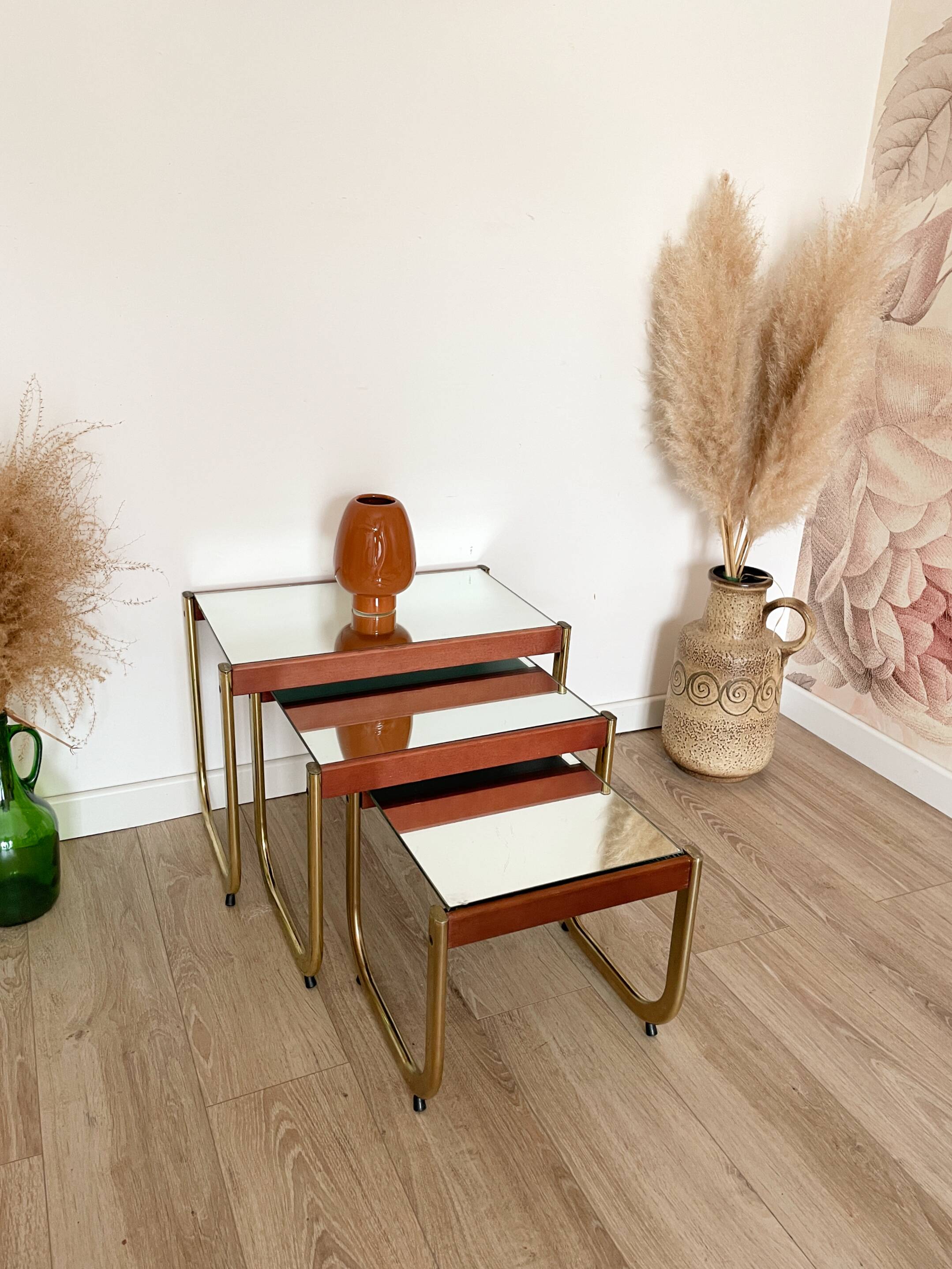 Nest of tables from the 1970s