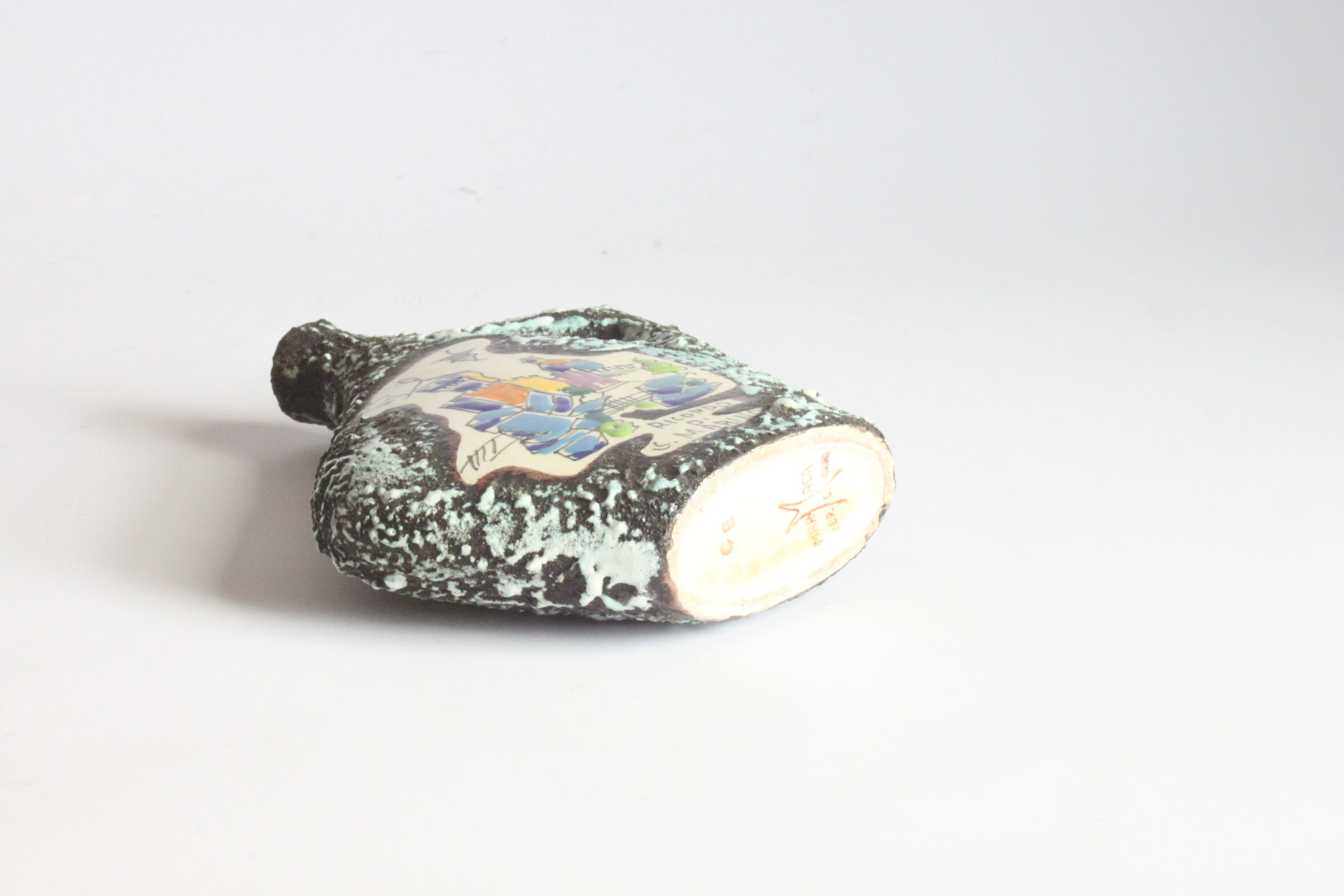 Ricordo Di San Marino Lava Vase By Marmaca 1950S