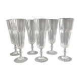 6 champagne flutes