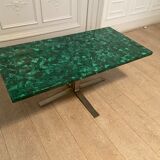 Malachite coffee table, 1970s