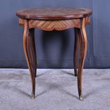 Marquetry gueridon, Louis XV style – first part of the 20th century