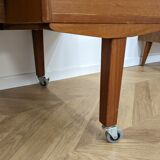Scandinavian desk on wheels - 482