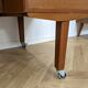 Scandinavian desk on wheels - 482