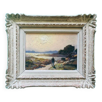 Gustave Vidal painting