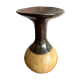 Large brutalist ceramic vase