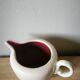 Carafe pitcher milk jug vintage barbotine Saint Clement France B letalle