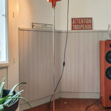 Orange spot floor lamp 1970