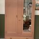 Armoire parisienne terracotta