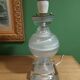 Lamp bases in blown glass, molded, Medici, baluster