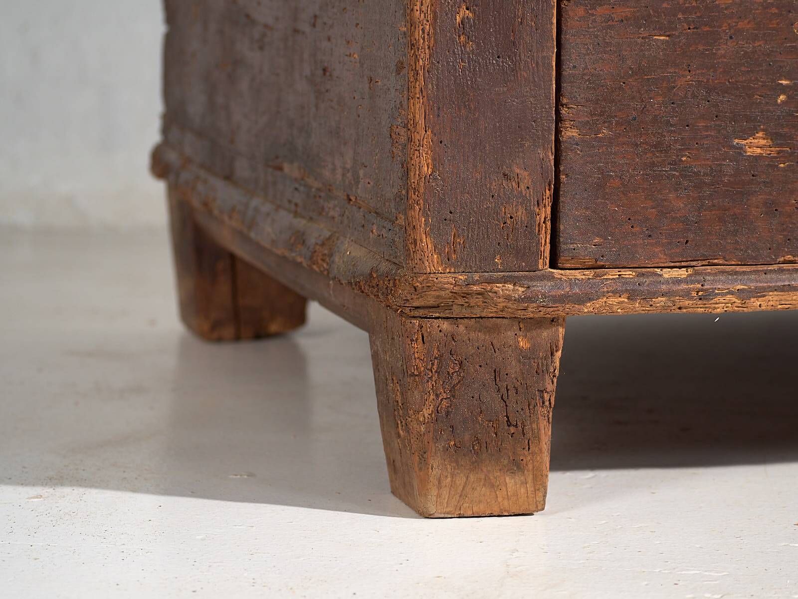 Antique storage trunk dated 1861 #23