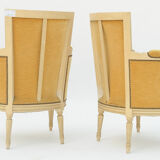 Pair of Louis XVI-style armchairs