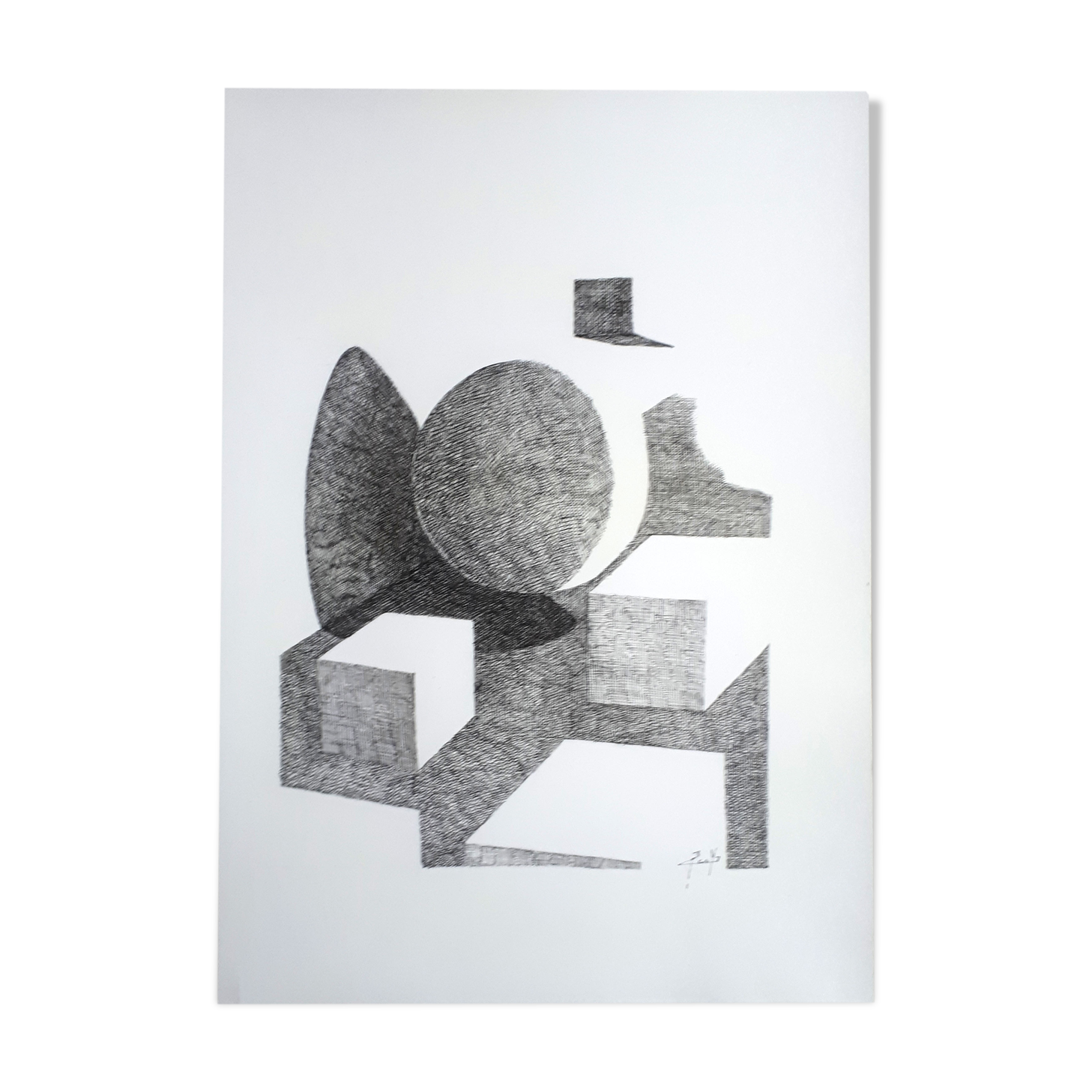 "in the light" Ink from China