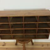 Wooden postal sorting locker