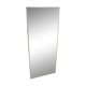 Beveled mirror in festoon 123x51 cm from the 60s