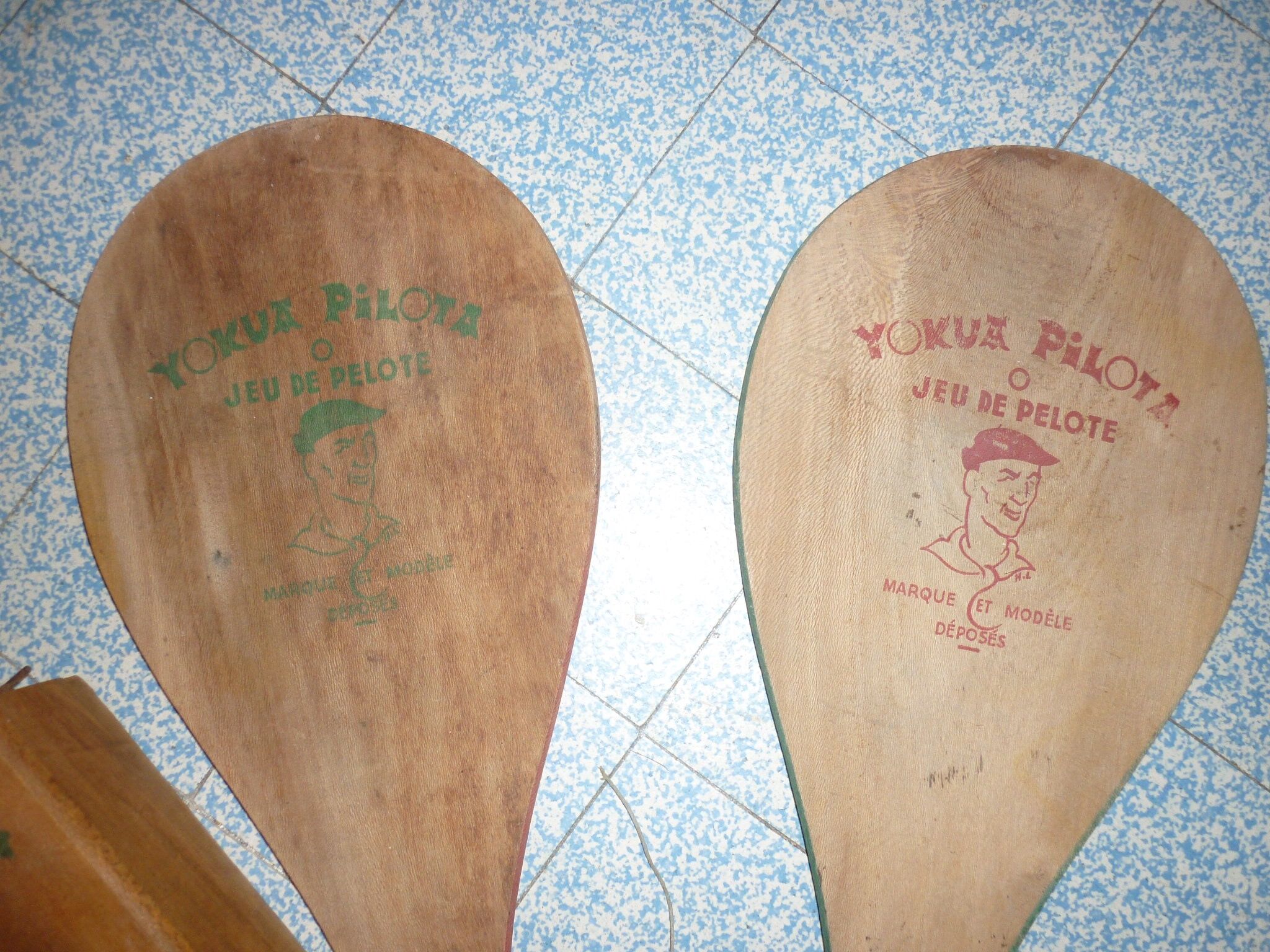 Basque wooden ball games from the 1960s